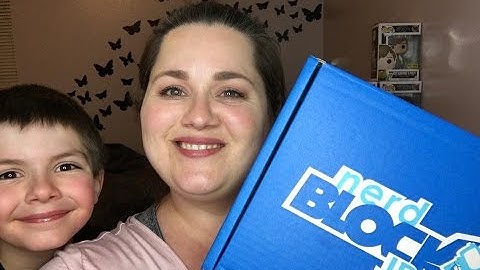 Nerd Block Jr Unboxing March 2017