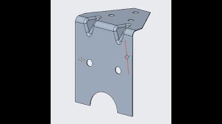 Learn how to create sheetmetal Forming part in Creo - sheetmetal design 13