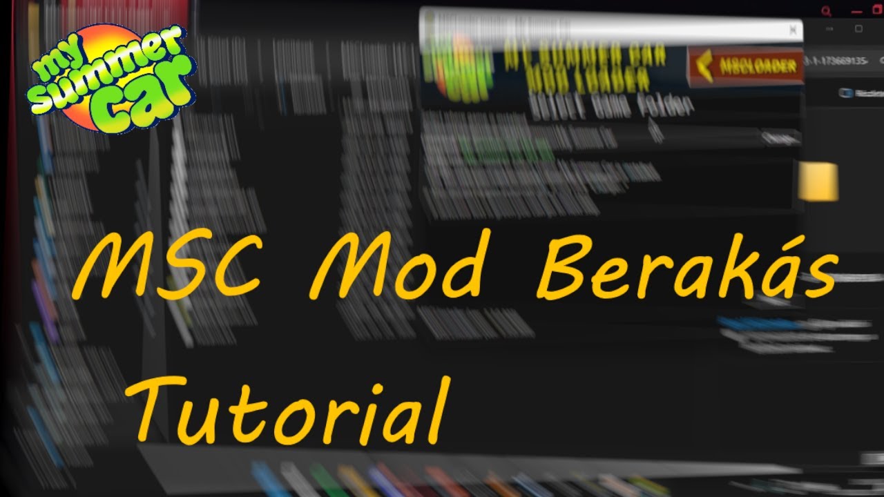 My Summer Car Mod Berakás Tutorial