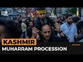 Shia muslims hold muharram procession in kashmir after ban  al jazeera newsfeed