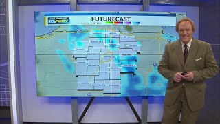 Gusty winds and snow showers continue