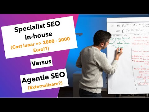 Specialist SEO In-house (2000 - 3000 euro/luna!?) sau Agentie SEO?