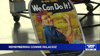 Wichita honors 'Rosie the Riveter' Connie Palacioz at memorial service