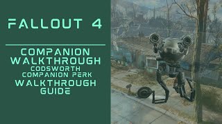 Fallout 4 | Main Story & Companions Walkthrough | Codsworth Companion Perk