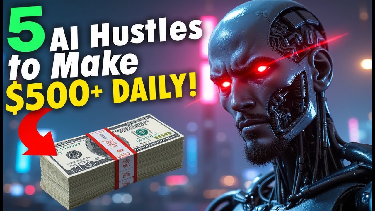 5 AI Side Hustles That Will Make You $500+ Per Day in 2025 - YouTube