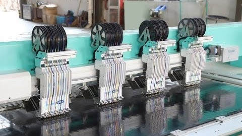 BABA 4 Head Sequin Punching (Trailer) | Hotfix Spangle