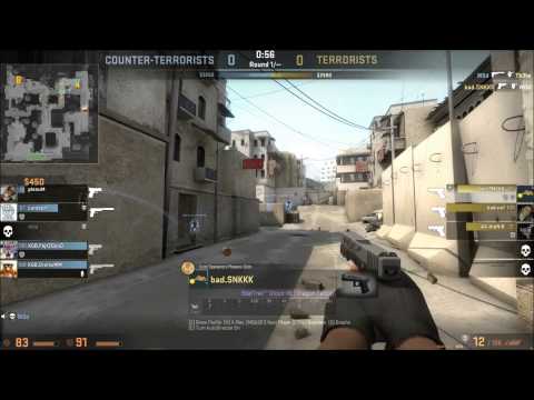 Pistol Round 5MAN - All Headshots /w Glock, (incl 1v3)