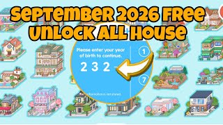 SEPTEMBER 2026 FOR FREE UNLOCK ALL HOUSE! 100% WORKING TOCA BOCA | FREE PROMO CODE