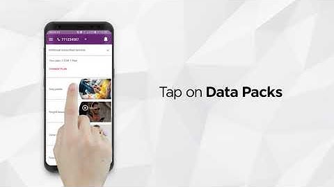 How to Activate Data Packs via the MyDialog App