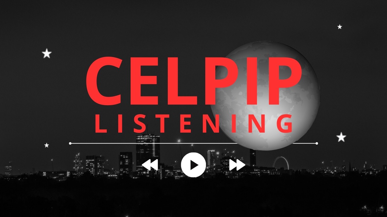 5 Minutes Before Bed - Day39 CELPIP Listening Sprint(Slow + Test Speed) — a Schedule Adjustment