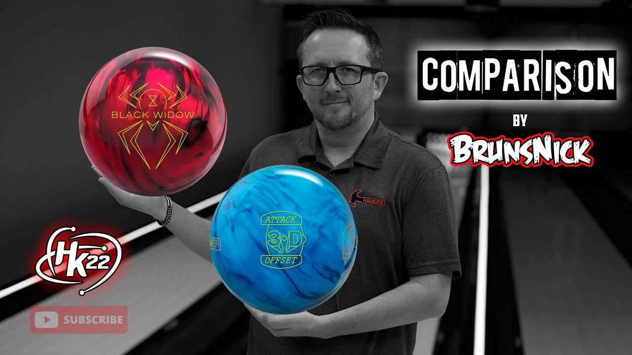 Сравнение | Hammer Black Widow 2.0 Hybrid и 3D Offset Attack | BrunsNick