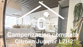 Complete Camper Van Timelapse Construction / Timelapse Camperización completa Citroen Jumper L2H2