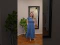 Floral midi dress for #weddings #church #clothingreview