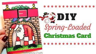 DIY Spring-Loaded Christmas Card!!