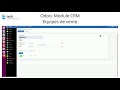 Odoo CRM gestion des équipes de vente