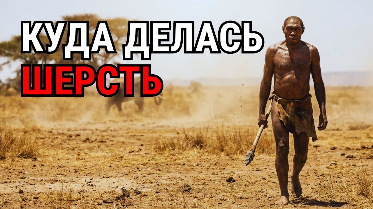 Почему люди ПОТЕРЯЛИ шерсть на теле — 1 миллион лет назад? | Истории для сна