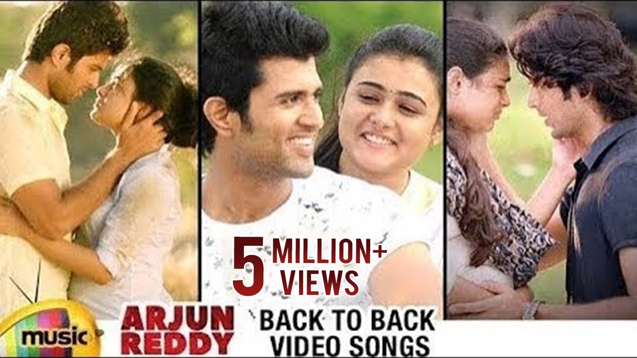 Arjun Reddy Back to Back Video Songs  Vijay Deverakonda  Shalini  Latest Telugu Songs 2017