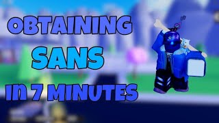 Obtaining Sans in 7 Minutes[Stands Awakening]