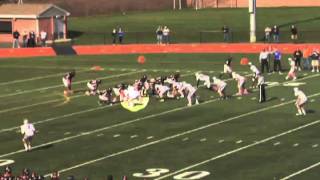 Kellen Sperduto 2011 Football Season