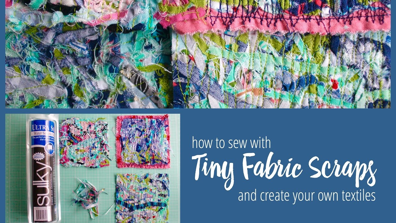 Using My Scraps to Create New Fabric 