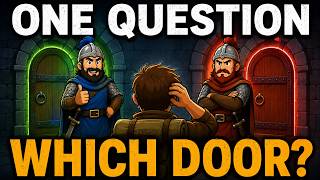 Two Guards Two Doors Puzzle | Can You Solve It With One Question