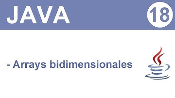 Video #18 - Arreglos bidimensionales en java
