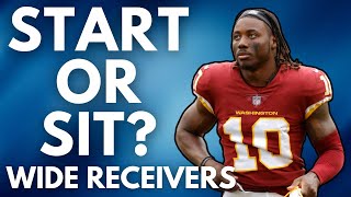 2022 Fantasy Football - Week 3 Wide Receivers - Start or Sit? Every Match Up