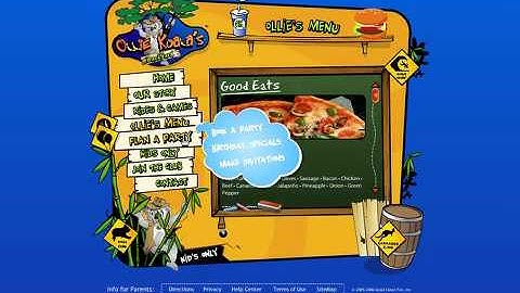 Flash Animation and Programming Work on OllieKoalas.com