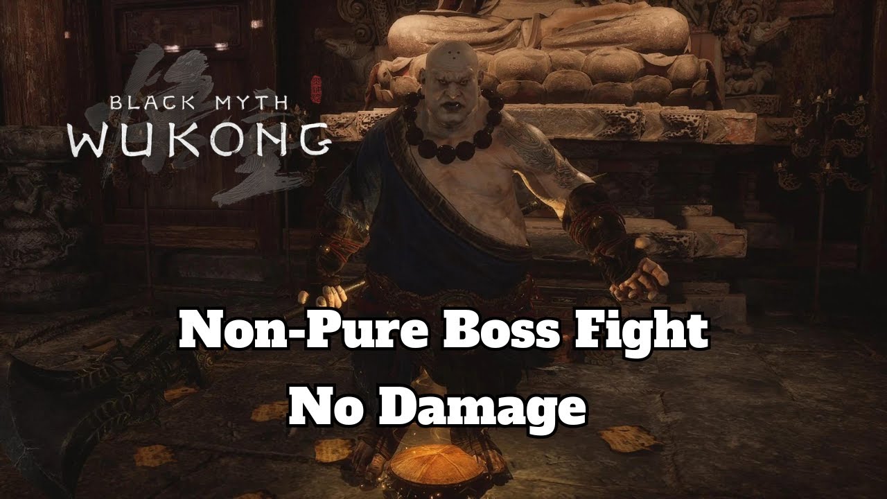 Black Myth Wukong - Non-Pure Boss Fight [No Damage]