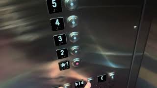 Schindler Traction Elevator 1 ~ Aloft Hotel ~ Rosemont, IL
