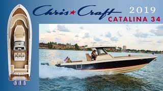 2019 Chris Craft Catalina 34 - Inside Look