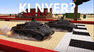Ki Nyeri a TANKVERSENYT? 💥 | 2D SMP: Blocks & Panzer