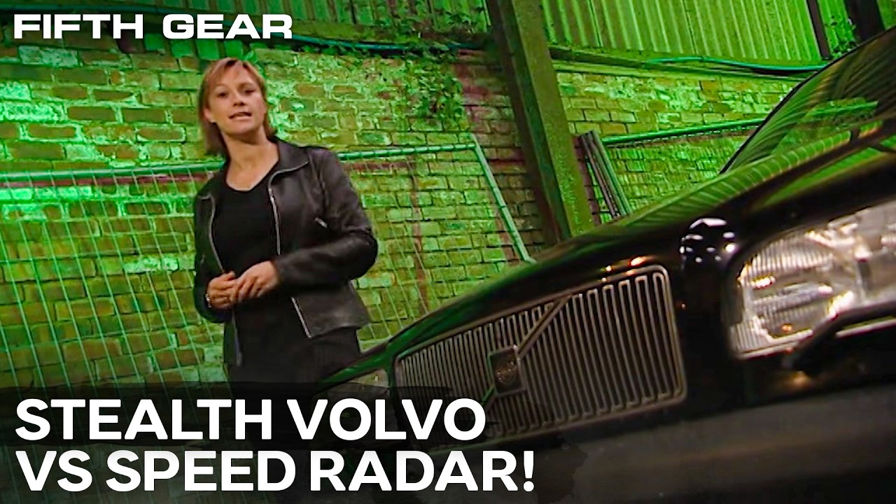 Fifth Gear | Ultimate STEALTH Car Volvo & Speed Radar!