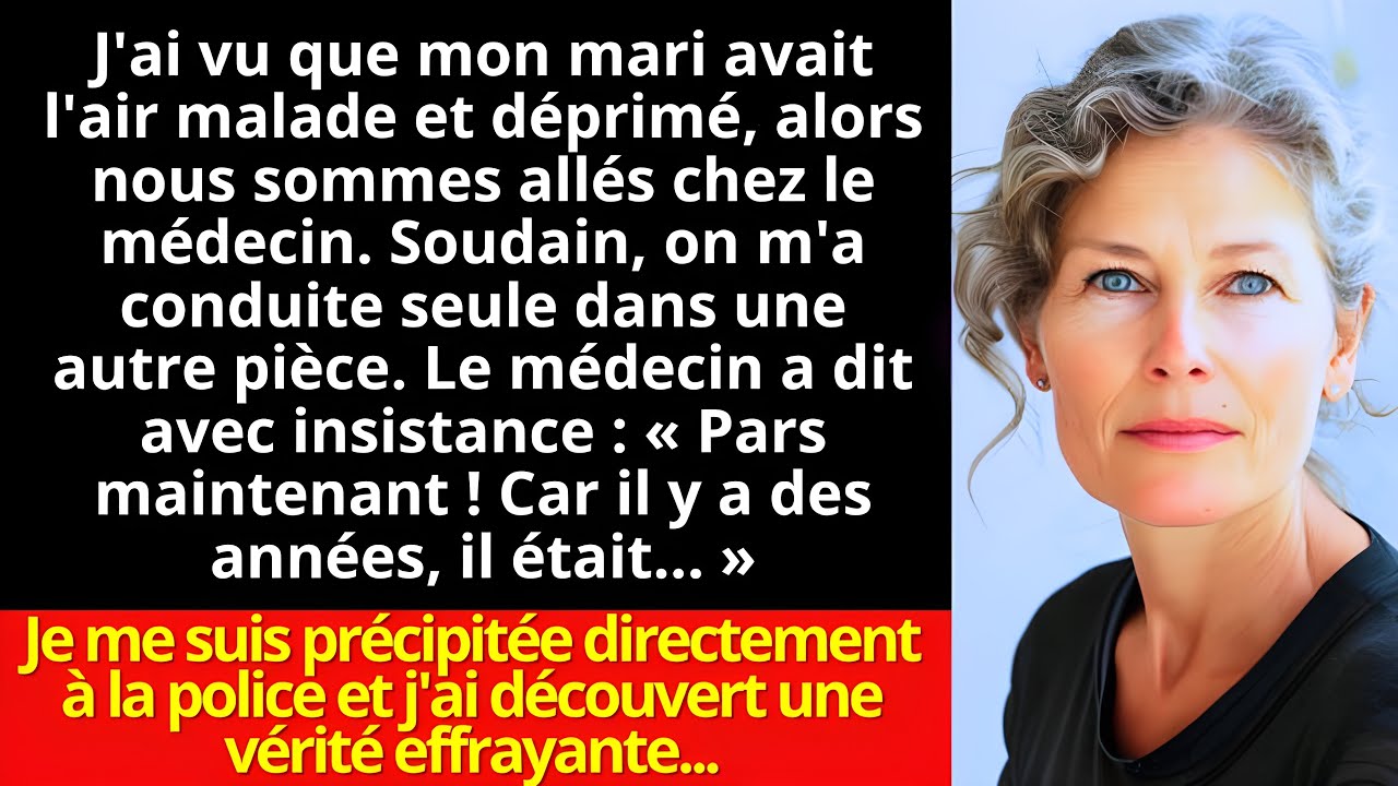J’ai remarqué que mon mari avait l’air malade, alors nous sommes allés chez le médecin — soudain, le médecin a découvert quelque chose qui allait bouleverser toute notre vie.