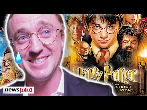 Tom Felton Gets CHOKED UP Watching 'Harry Potter & The Sorcerer's Stone'