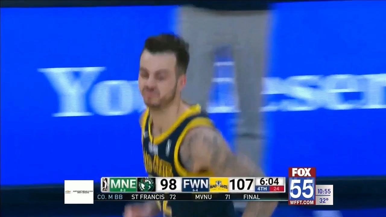 Anderson, York shine in Mad Ants win over Maine