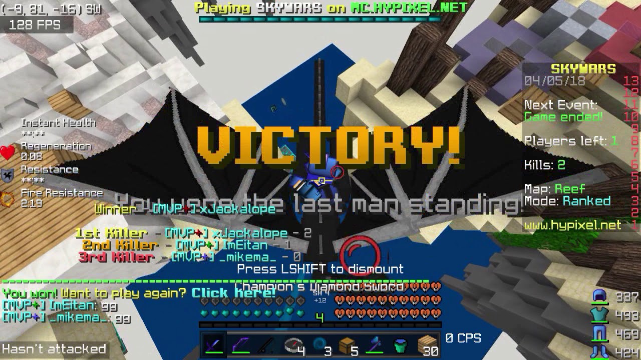 [Ranked Skywars] Talking about ranked last season...