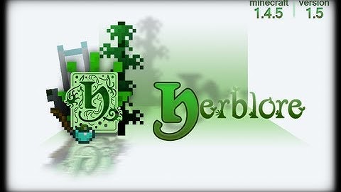 Minecraft Mod Reviews | HERBLORE Mod Review / Showcase 1.8.6