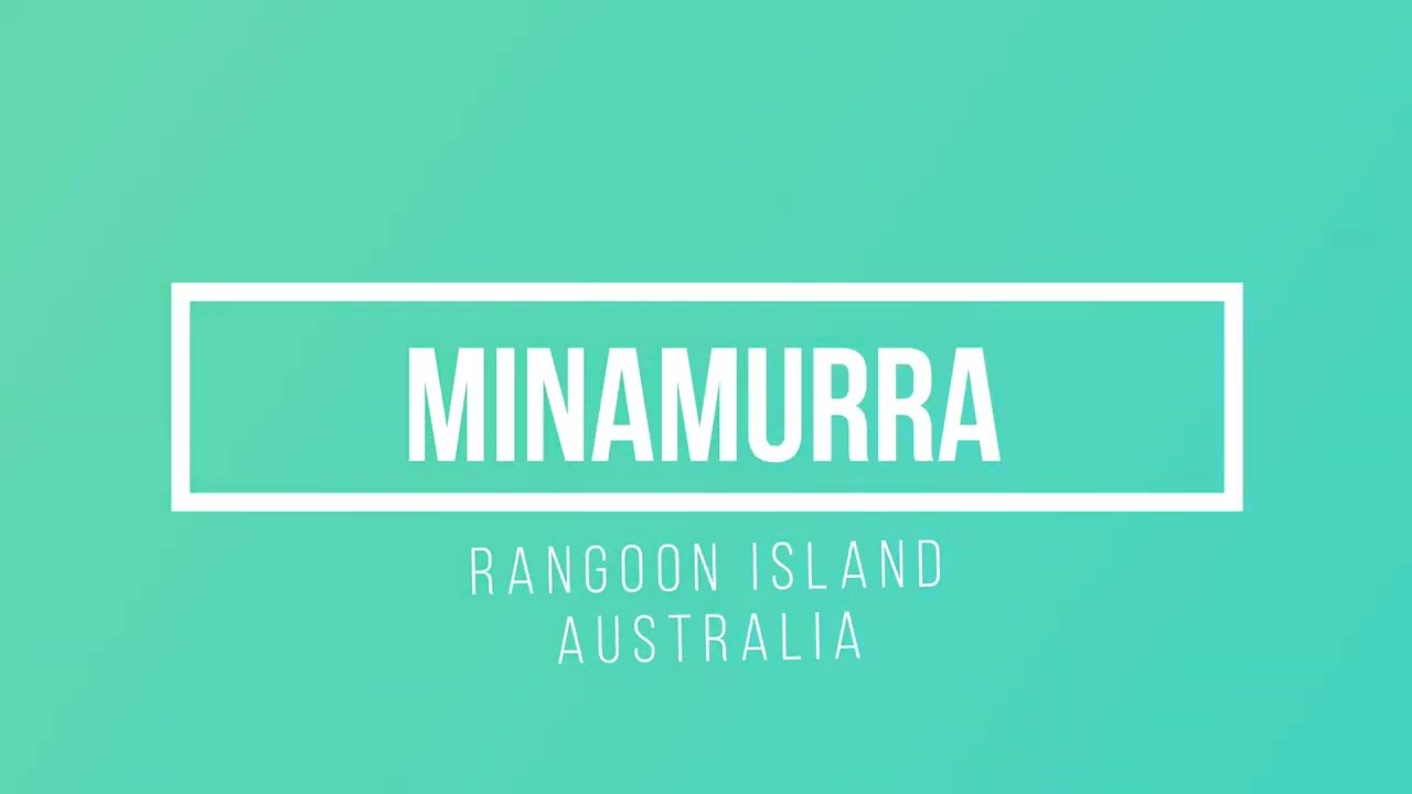 Minamurra  - Rangoon Island - 4K Drone