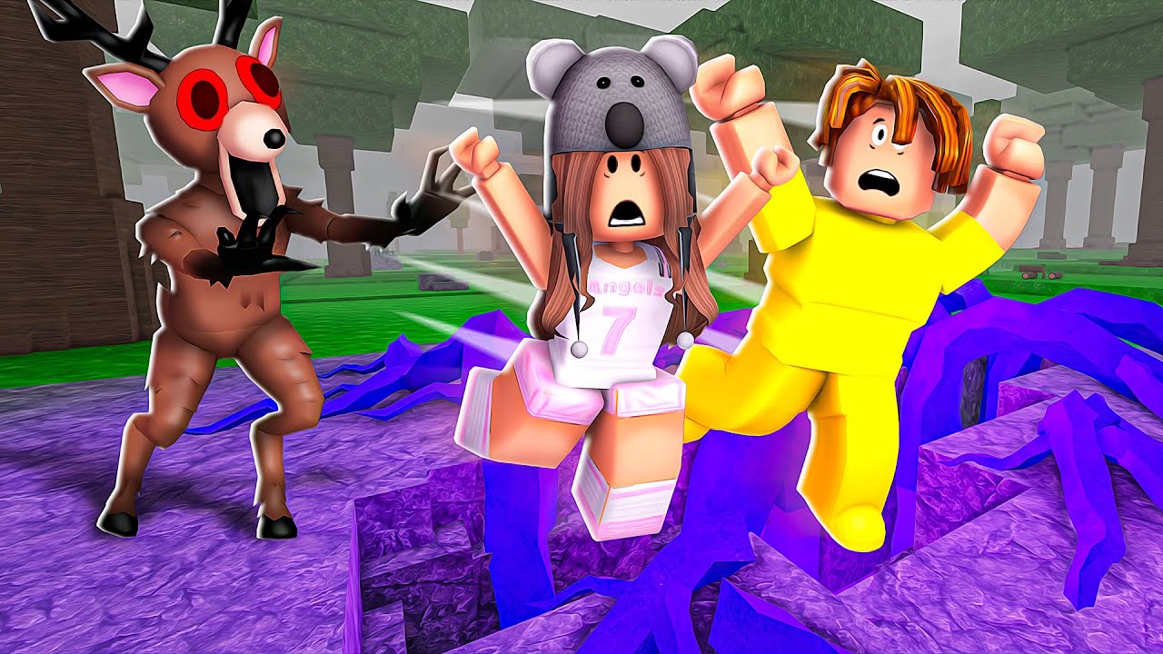 We Survive HARD MODE in 99 NIGHTS IN THE FOREST!