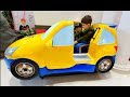 Alex Driving the Car * Power Wheels & Token Rides * Nursery Rhymes