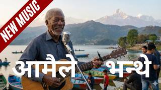 आमल भनथ - Aamaile Bhanthe Dhara Ko Pani Rock Cover Ai Core Music Nepal