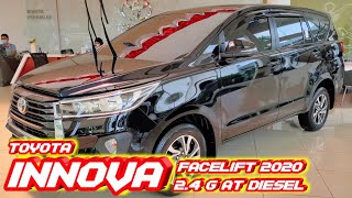 TOYOTA INNOVA 2.4 G AT DIESEL [FACELIFT 2020] - WARNA HITAM
