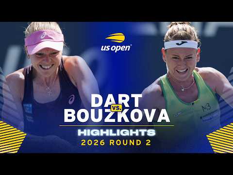 Harriet Dart vs. Marie Bouzkova Highlights | 2026 US Open Round 2