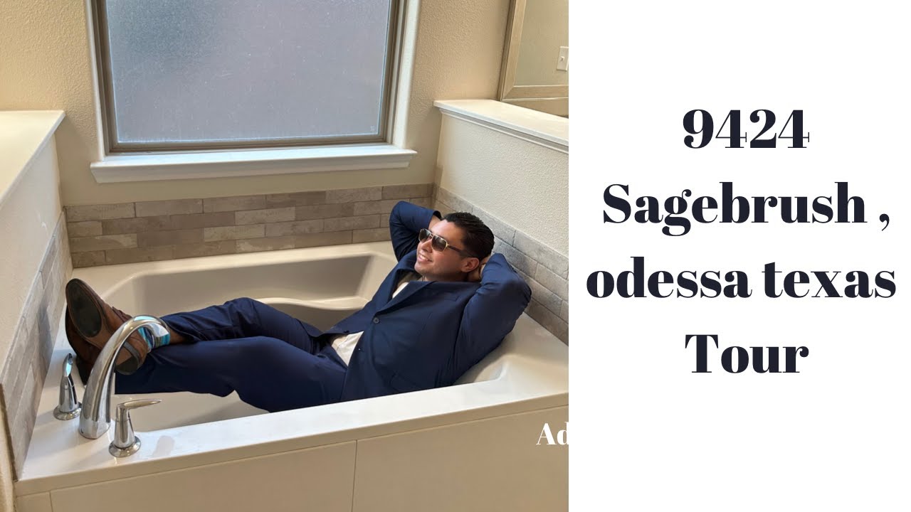 Open and modern concept in Odessa Texas . 9424 Sagebrush tour YouTube