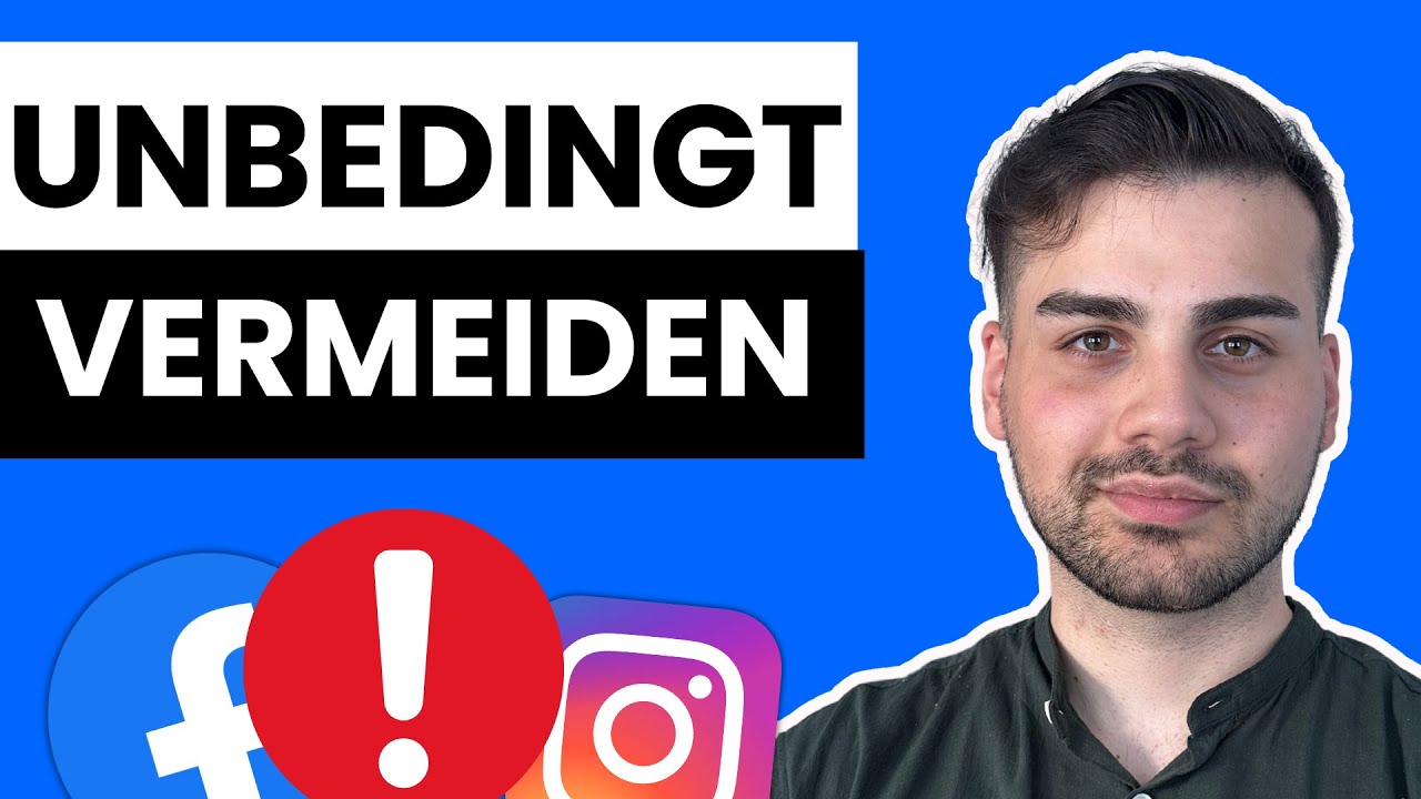 Schlimme Facebook Ads Fehler, die ALLES zerstören!