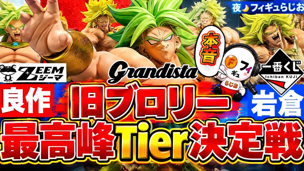 No Bias] Which Is the Ultimate Classic Broly Figure!? Ranking Past