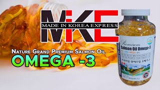 Nature Grand Premium Salmon Oil Omega-3 – Boost Your Heart & Brain Health!  | Made in Korea Express