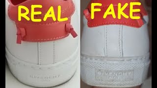 How to spot fake Givenchy trainers. Real vs fake Givenchy Paris Urban  Street shoes - YouTube