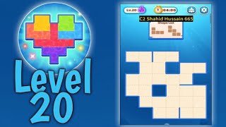 Shape Color Fill level 20 | all parts gameplay walkthrough solution
